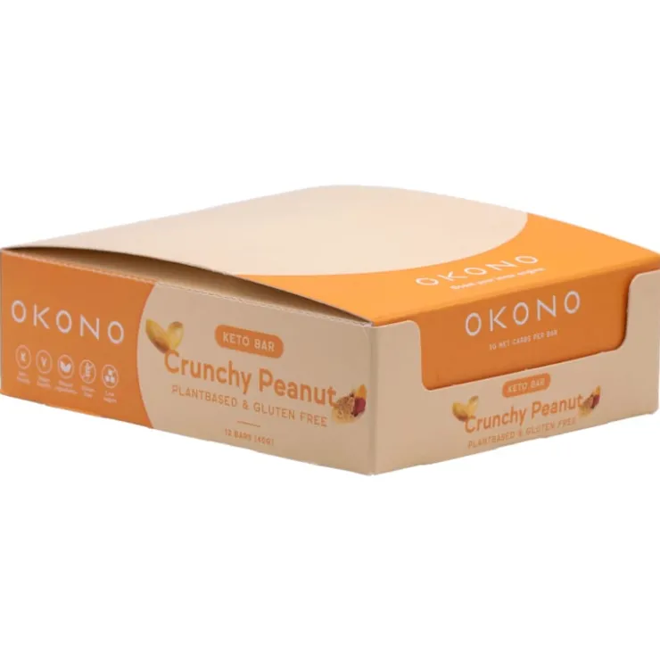 OKONO - Keto bar krokante pinda<Pit&Pit Store
